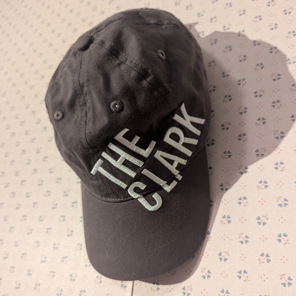 🩶 🖤 The Clark Baseball Cap Art Museum Dark Gray 100% Cotton